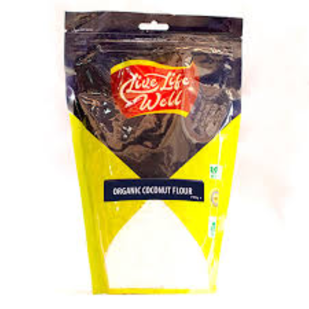 LIVE LIFE ORGANIC COCONUT FLOUR 750GM